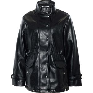 Laagam Dames jas zwart (Maat: XS) - Effen