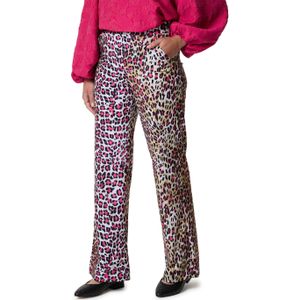 Studio Anneloes Marilon leopard broek multicolor (Maat: L)