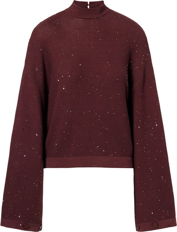 Beaumont - Adalie - Pullover - Bordeaux - Dames - Katoen