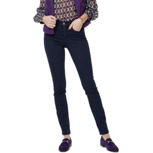 Enjoy 5 Pocket Super Stretch Lang dames broek blauw (Maat: 36)
