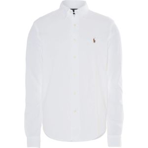 Ralph Lauren Overhemd lange mouw wit (Maat: XL) - Effen