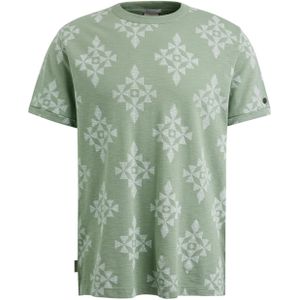 Cast Iron T-shirt groen (Maat: L) - Halslijn: Ronde hals,