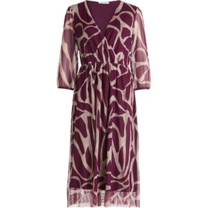 Betty en Co - Dames Jurk - Rood - Lang - 3/4 Arm