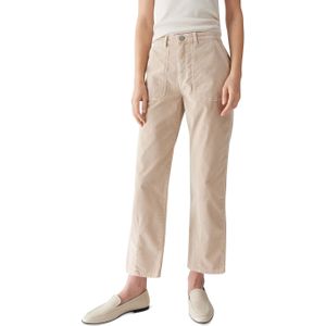 OPUS Lissie babycord broek beige (Maat: 34-26) - Effen