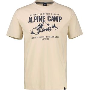 Lerros - T-shirt - FOAM WHITE - Heren T-shirt met Outdoorprint