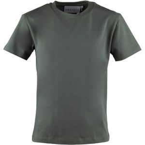 Ambique T-shirt groen (Maat: 164) - Tekst - Halslijn: Ronde hals,