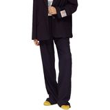 Harper & Yve - Broek Frederique - Stipe - Zwart - Vintage Blue