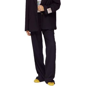 Harper & Yve - Broek Frederique - Stipe - Zwart - Vintage Blue