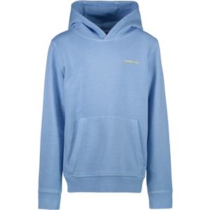 Cars Jeans Hoodie blauw (Maat: 140) - Effen - Halslijn: Capuchon,