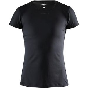 Craft T-shirt zwart (Maat: XS) - Effen - Halslijn: Ronde hals,