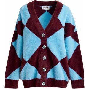 Essentiel Antwerp Vest bordeaux (Maat: XS) - Halslijn: V-hals,