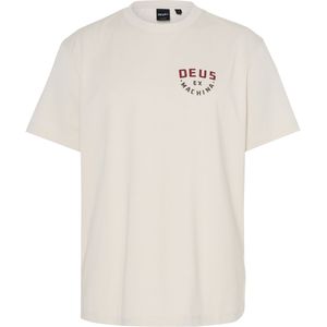 Deus T-shirt ecru (Maat: M) - Fotoprint - Halslijn: Ronde hals,