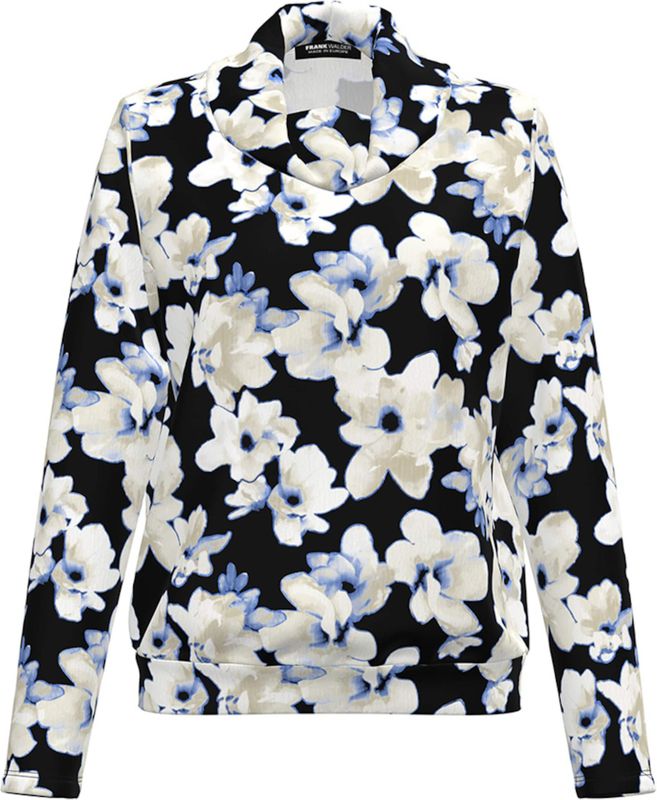 Frank Walder - Dames Longsleeve - Blauw - Col