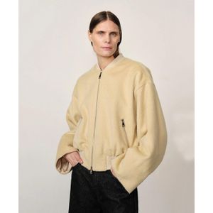 HERSKIND Dames jas geel (Maat: 34) - Effen