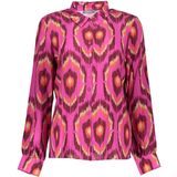 Geisha dames blouse met grafische print en lurex - 53635-20