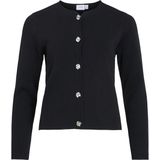 VILA - VISWAY - Gebreid Vest - Zwart