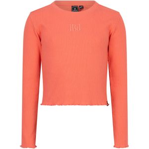 Indian Blue Jeans Longsleeve oranje (Maat: 128) - Effen - Halslijn: Ronde hals,