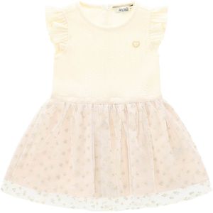 Le Chic Meisjes jurk beige (Maat: 86) - Baby