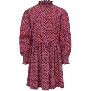 Looxs Little Meisjes jurk roze (Maat: 128)