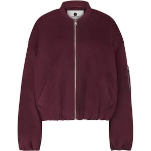 Alter Ego Dames jas bordeaux (Maat: XS) - Effen