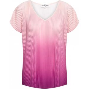 &Co Woman T-shirt roze (Maat: L) - Ombre - Halslijn: V-hals,