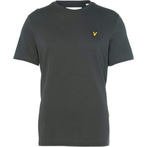 Lyle & Scott Heren t-shirt grijs (Maat: XS) - Logo - Halslijn: Ronde hals,