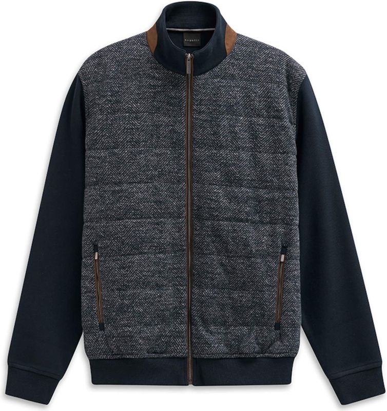 Bugatti - Vest - Donkerblauw - Katoen/Polyester