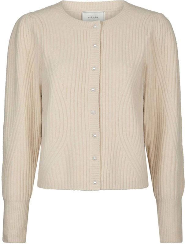 Neo Noir, Dames, Truien, Beige, Maat: XS