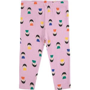 Bobo Choses Game pawns all over leggings meisjes broek roze (Maat: 6M) - Baby