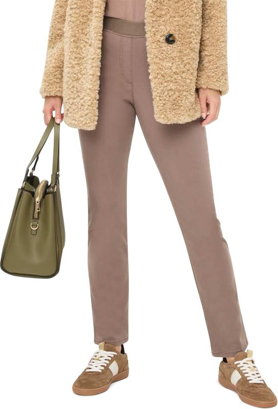 Raphaela by Brax - Style PAMINA - Joggingbroek - Taupe - Slim Fit