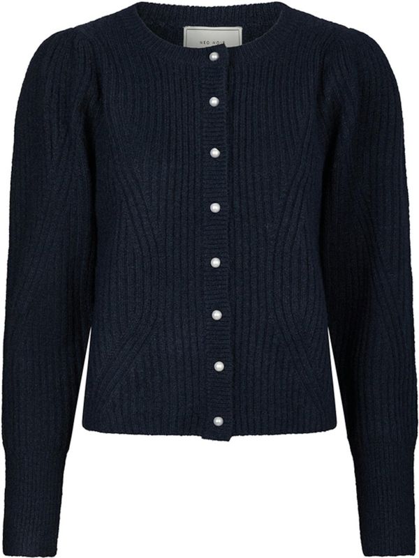 Neo Noir - Puli Knit - Cardigan - Blauw - Dames