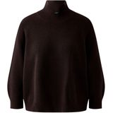 Oui - 0086101 - Pullover - Donker Bruin