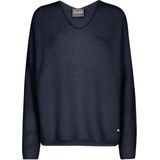 MOS MOSH - THORA - Oversized Gebreide Pullover - Met Ribboorden