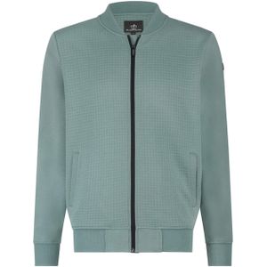 Bluefields - Vest - Blauw - Effen - Halslijn: Opstaande Kraag