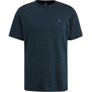 Vanguard T-shirt blauw (Maat: 2XL) - Effen - Halslijn: Ronde hals,