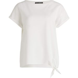 Betty Barclay T-shirt ecru (Maat: 42) - Effen - Halslijn: Ronde hals,