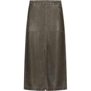 Nukus Rok bruin (Maat: 2XL) - Effen