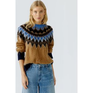 Oui - Pullover 0086096 - Vesten - Cognac
