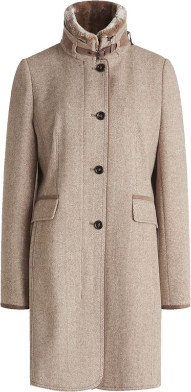 Gil Bret - Wollen Jas - Walnut Melange - Winterjas