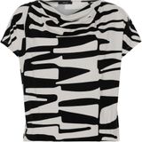 OPUS - Model 'Sapaya' - T-shirt - Cascadehals