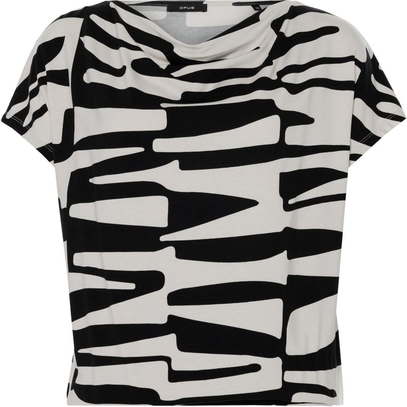 OPUS - Model 'Sapaya' - T-shirt - Cascadehals