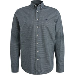 Vanguard Overhemd lange mouw blauw (Maat: 2XL)
