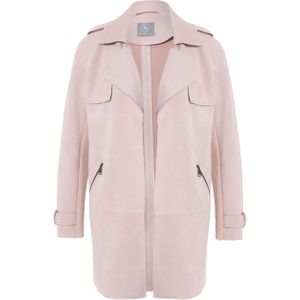 Betty en Co Blazer roze (Maat: 44) - Effen - Halslijn: Revers,