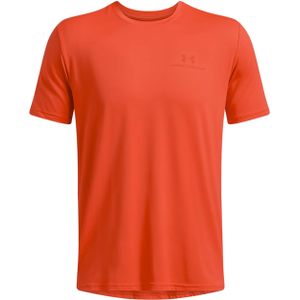 Under Armour T-shirt oranje (Maat: S) - Effen - Halslijn: Ronde hals,