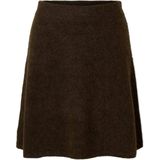 Wolmix - Gebreide Rok - High-waist - Elastische Tailleband - Regular Fit