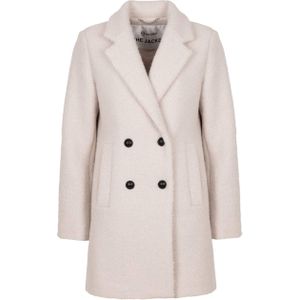 Giacomo Dames jas beige (Maat: 2XL) - Effen