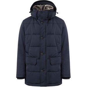 STRELLSON - Plaza - Gewatteerde Jas - Navy - Warm Gevoerd