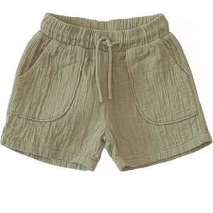 Play Up Woven shorts uniseks korte broek groen (Maat: 140)