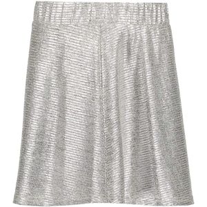 Geisha - Shinny Rok - Zilver - Strokenrok