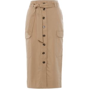 Garcia Rok beige (Maat: M) - Effen